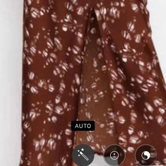 Must Be Fate Floral Satin Maxi Dress - Picture 3 of 4